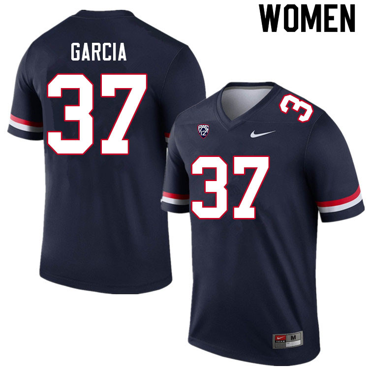 Women #37 Kevon Garcia Arizona Wildcats College Football Jerseys Sale-Navy